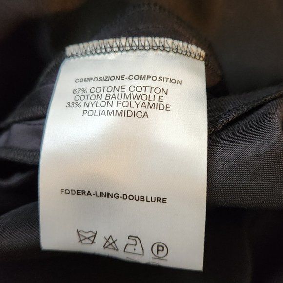 VINTAGE FENDI BLACK FRONT WRAP COLLARED JACKET Made in Italy SZ 42 - Picture 11 of 11